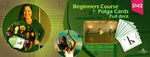 Polga (pole yoga) Basics Beginners Course with Full deck of Cards - Polgapoleyoga